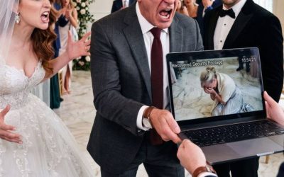 En la boda de mi hijo, mi esposa volvió a casa temblando y susurró que simplemente se había caído.
