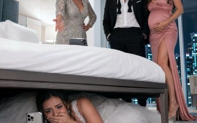 La noche de mi boda me escondí para sorprender a mi esposo, pero escuché a mi suegra decir