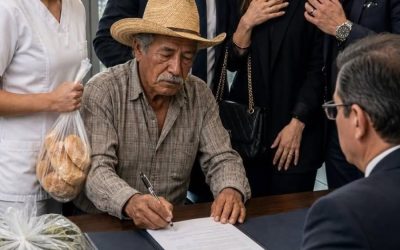 Vendió su rancho por 200 millones y visitó a sus hijos fresas vestido de vagabundo en la CDMX: la brutal lección en la notaría te hará llorar.
