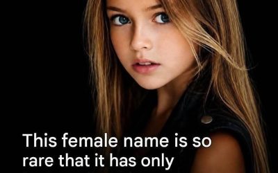 **Solo 600 chicas tienen este nombre…** 👀
