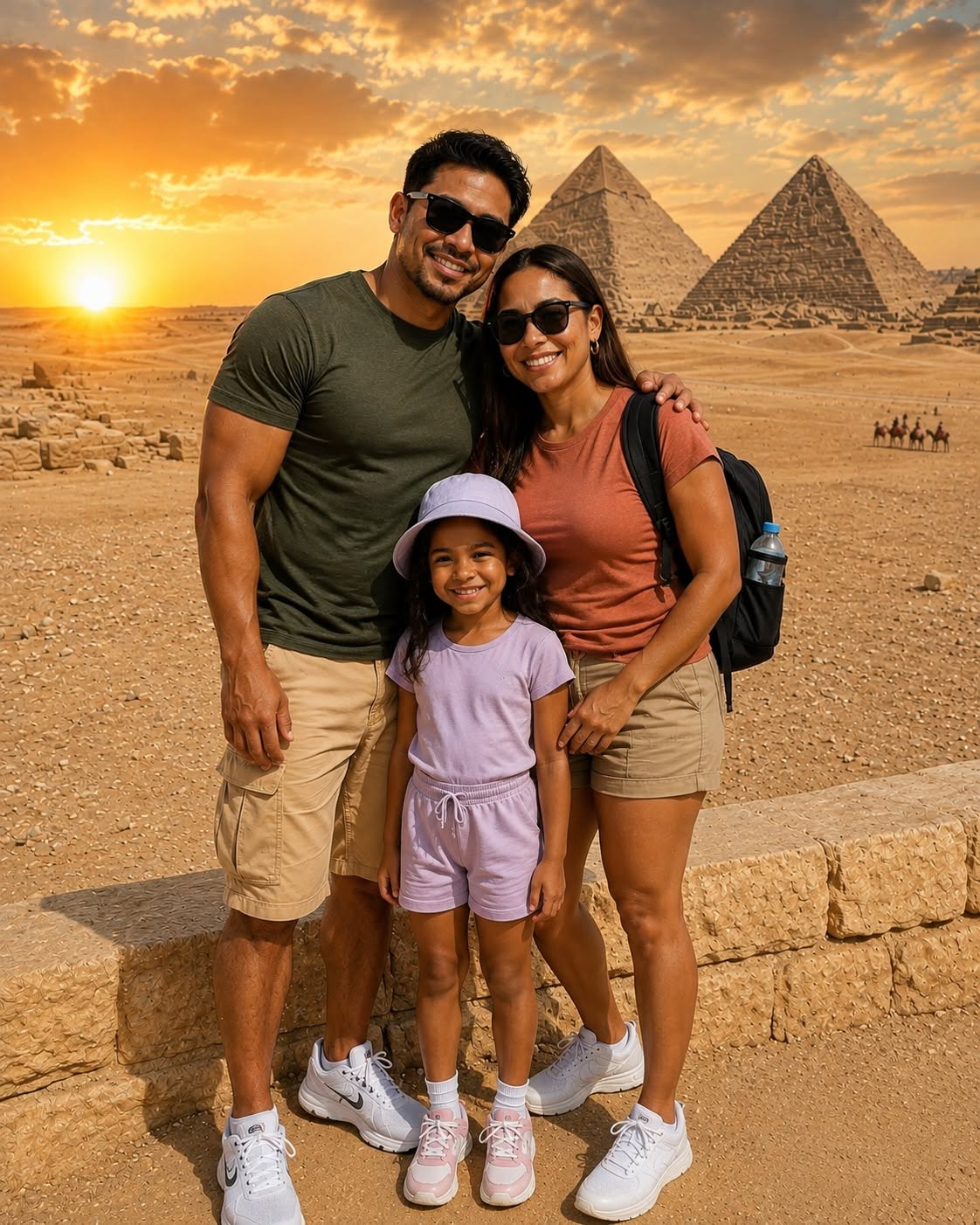 MI HIJA DESAPARECIÓ MIENTRAS NUESTRA FAMILIA VIVÍA EN EGIPTO. VEINTE AÑOS DESPUÉS, RECIBÍ UNA POSTAL DESDE ALLÍ, Y LAS PALABRAS ESCRITAS AL REVERSO HICIERON QUE ME FALLARAN LAS PIERNAS.