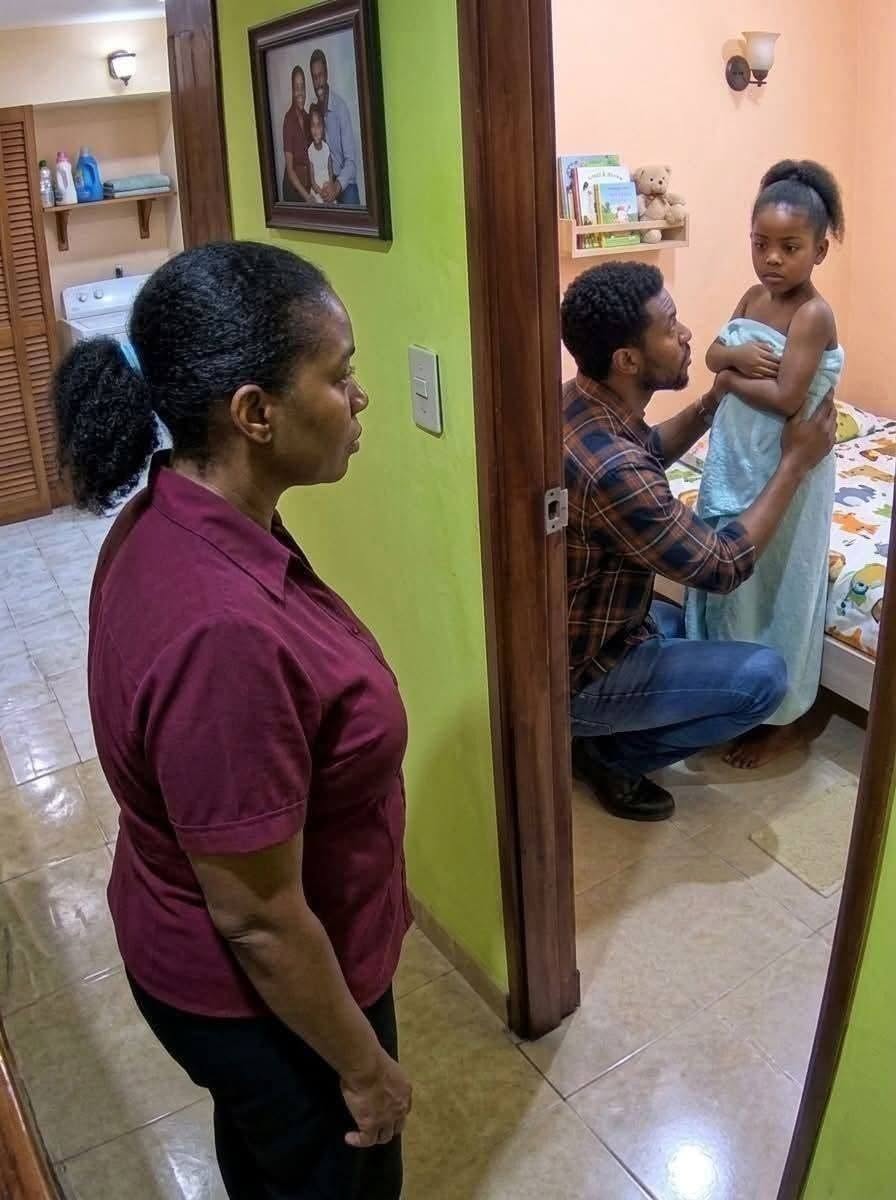 PARTE 2  Mi hija siempre permanecía en silencio cuando su padrastro la bañaba… hasta que un día llegué a casa antes de lo habitual.