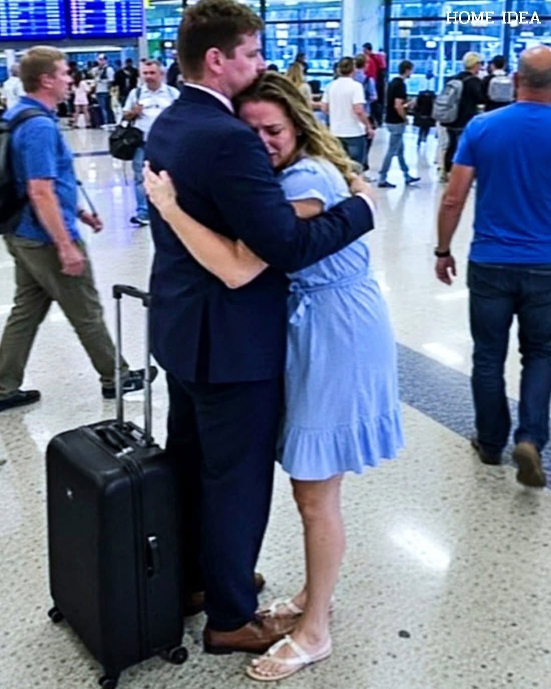 Lloré en los brazos de mi esposo en el aeropuerto mientras abordaba lo que él afirmaba que era una asignación de trabajo de dos años en Zurich.
