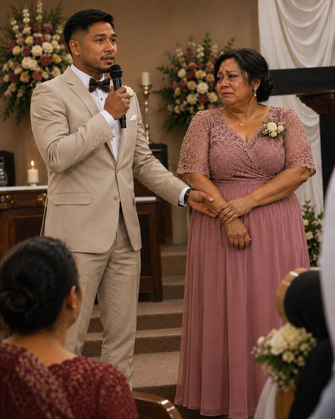 MI HIJA ME DIJO QUE NO FUERA A SU BODA… PERO ENTONCES EL NOVIO HIZO ALGO QUE DEJÓ PARALIZADOS A 200 INVITADOS