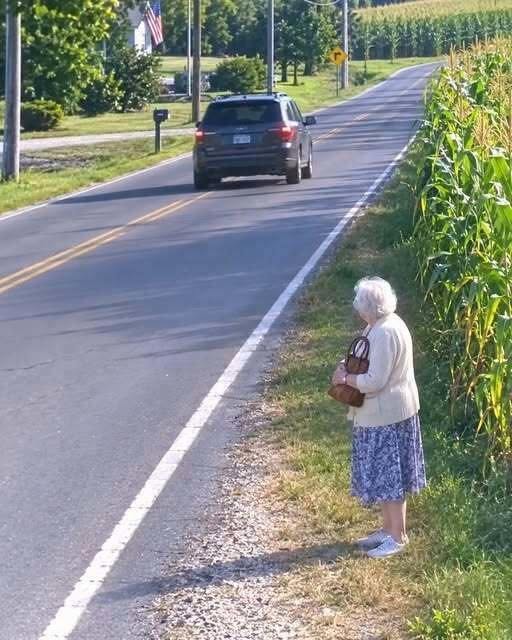 Después de enterrar a mi esposo, mi hijo me llevó hasta una carretera tranquila a las afueras de la ciudad y me dijo: «Aquí es donde te bajas. La casa y el negocio ahora son míos».  Me quedé allí, de pie entre el polvo, aferrada a mi bolso, mientras él se alejaba sin siquiera mirar atrás.  Sin teléfono. Sin dinero.  Y fue entonces cuando comprendí algo:  No estaba sola.  Era libre…  Pero él no tenía ni idea de todo lo que había dejado preparado antes de que su padre falleciera…