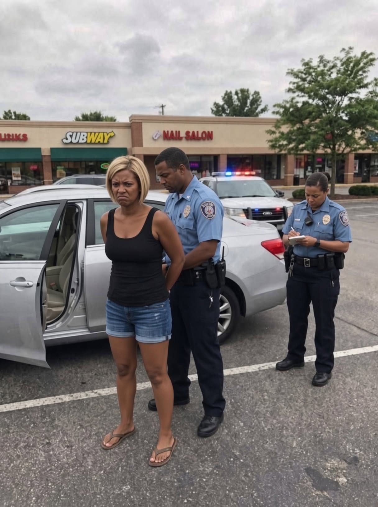 Un escudo de oro en un bolsillo cambia una parada de tráfico en la carretera – America Focus