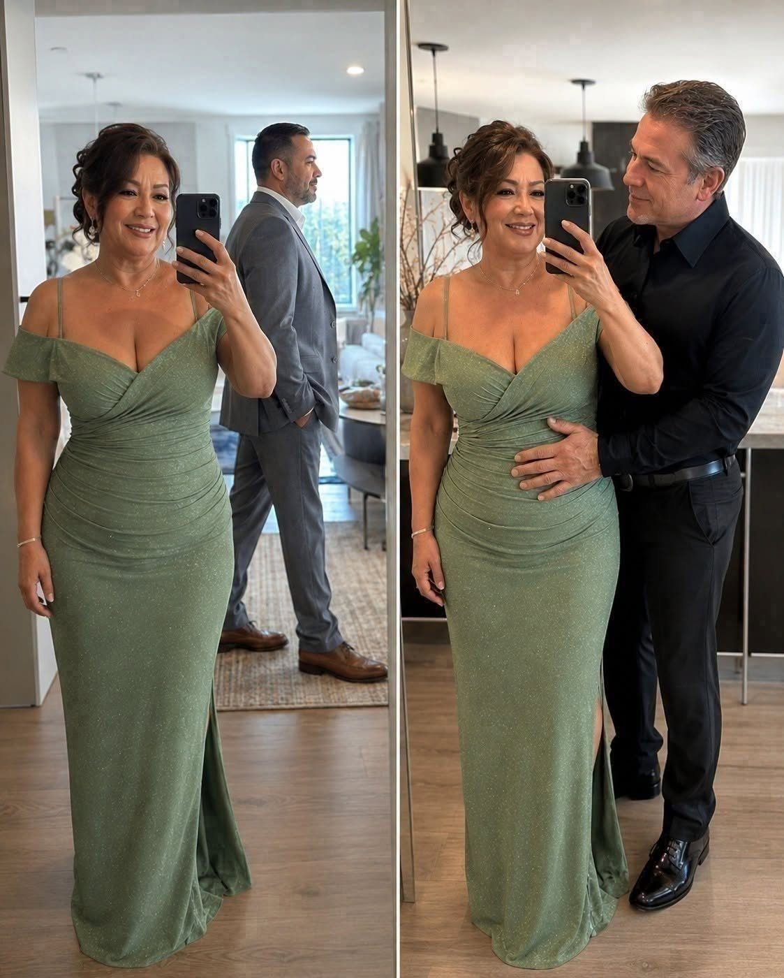 Usar un vestido verde esmeralda en mi cumpleaños me costó mi marido