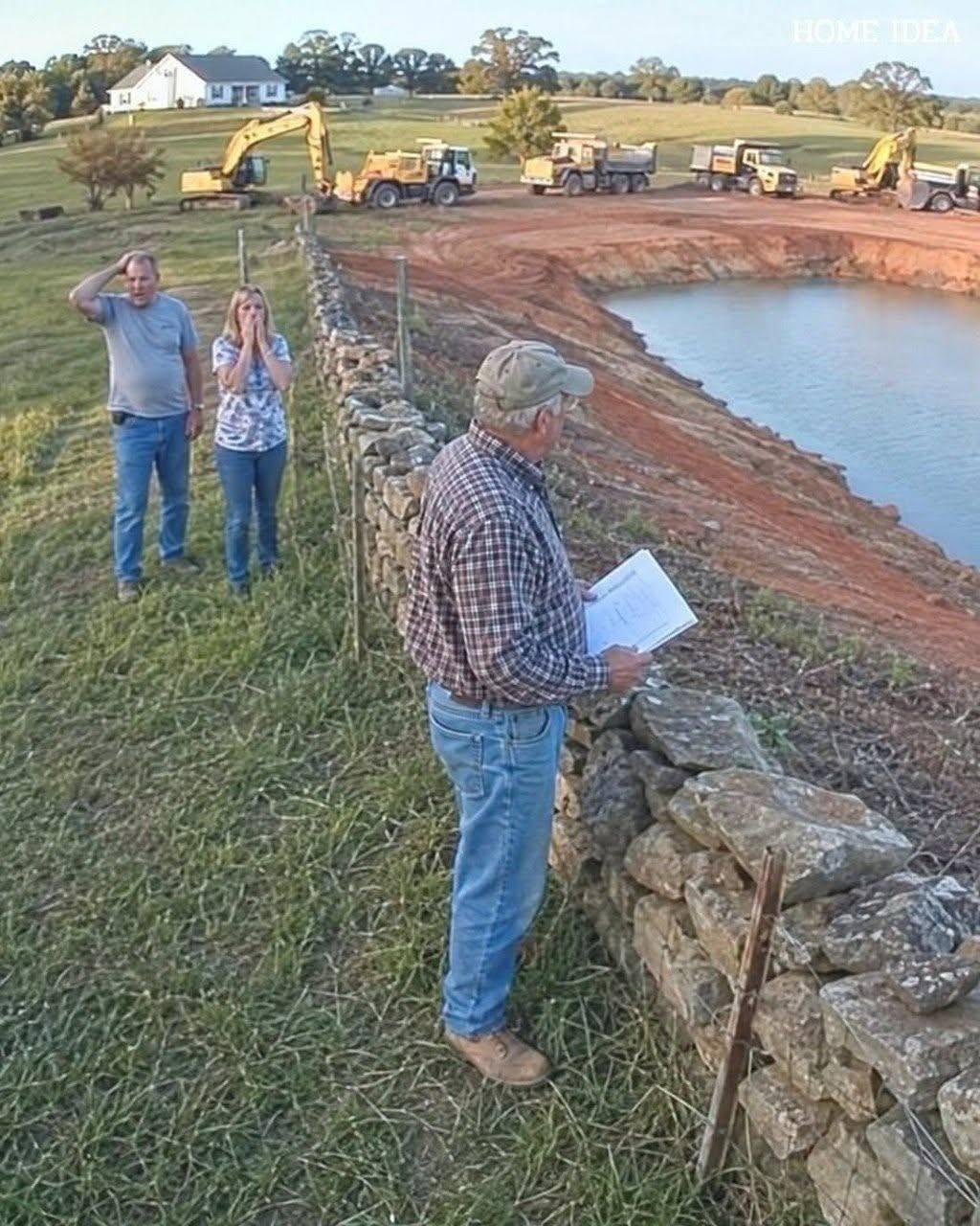 Mis vecinos cavaron un lago de dos acres en mi terreno mientras yo estaba fuera del estado, y luego me dijeron que su contratista les había asegurado que el terreno era suyo. Ese fue el día en que descubrí lo cara que puede salir la arrogancia.